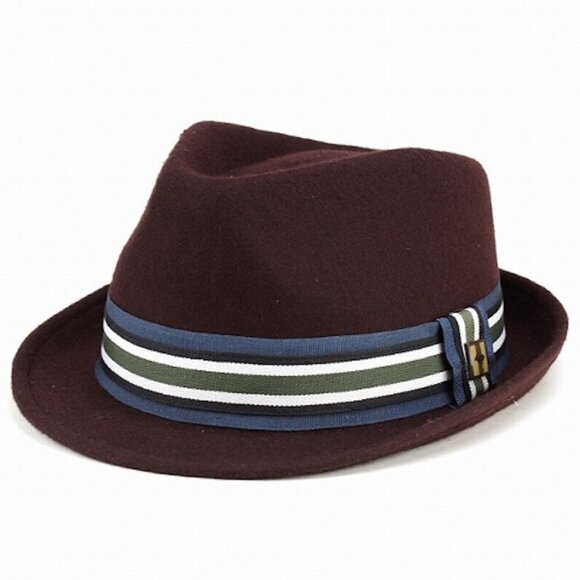 Peter Grimm Brennan True Character Classic Wool Tea Brown Hat